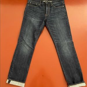 J. Crew 770 straight fit jeans size 33x34